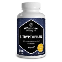 L-tryptophan 500 mg hochdosiert vegan Kapseln