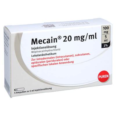 Mecain 2 % 20 mg/ml Ilo Produktbild 1
