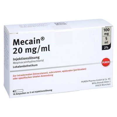 Mecain 2% 20mg/ml Ilo