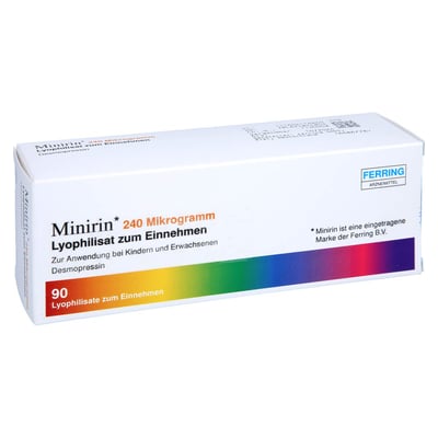 Minirin 240 Mikrogramm Lyophilisat zum Einnehmen
