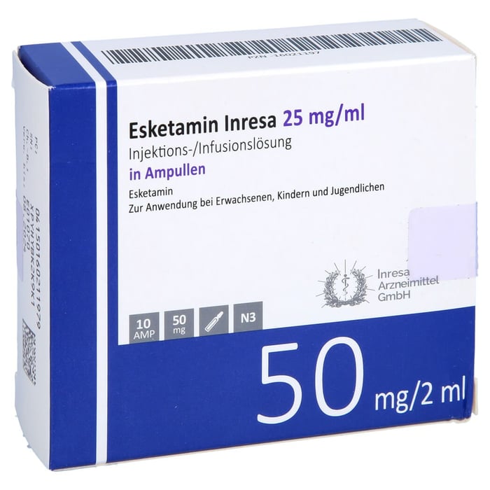 Esketamin Inresa 25mg/ml