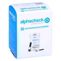 Alphacheck professional Blutzuckerteststreifen