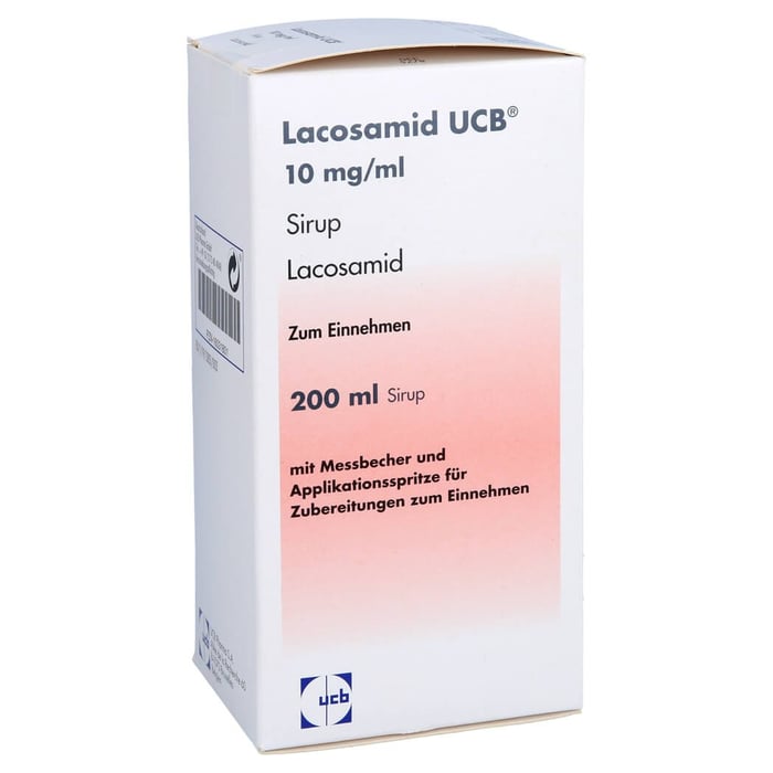 Lacosamid UCB 10mg/ml Sirup