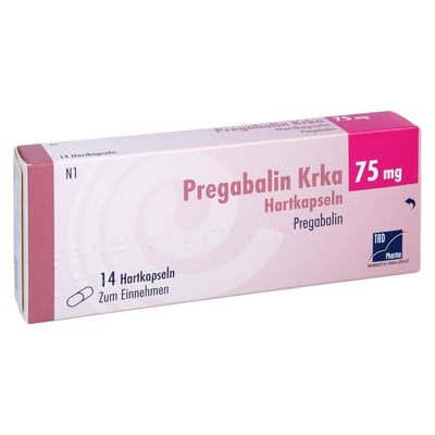 Pregabalin Krka 75 mg