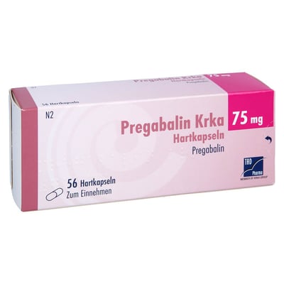 Pregabalin Krka 75 mg