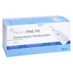 Medicofine P8 Sicherheits-Penkanülen 8mm