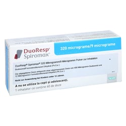 DuoResp Spiromax 320 Mikrogramm/9 Mikrogramm/Dosis