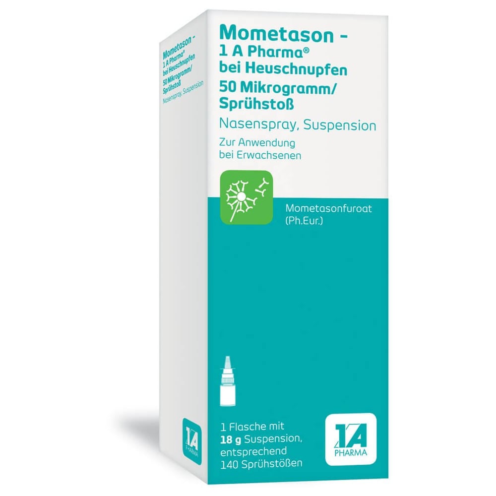 Mometason-1A Pharma bei Heuschnupfen 50 Mikrogramm/Sprühstoß