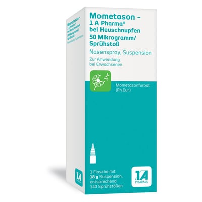 Mometason-1A Pharma bei Heuschnupfen 50 Mikrogramm/Sprühstoß