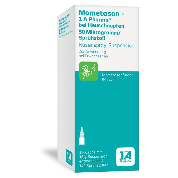 Mometason-1A Pharma bei Heuschnupfen 50 Mikrogramm/Sprühstoß