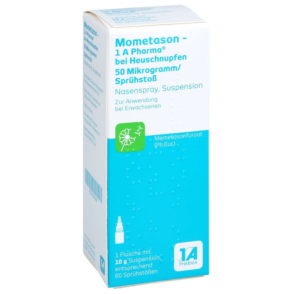 Mometason-1A Pharma bei Heuschnupfen 50 Mikrogramm/Sprühstoß