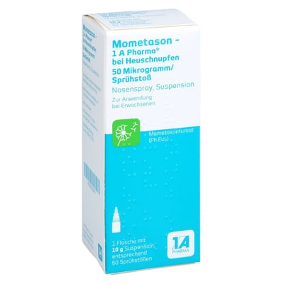 Mometason-1A Pharma bei Heuschnupfen 50 Mikrogramm/Sprühstoß