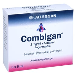 Combigan 2 mg/ml+5 mg/ml