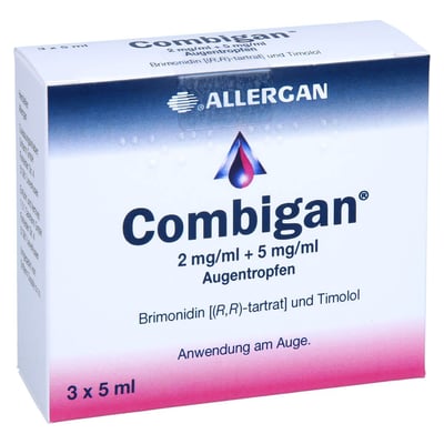Combigan 2 mg/ml+5 mg/ml