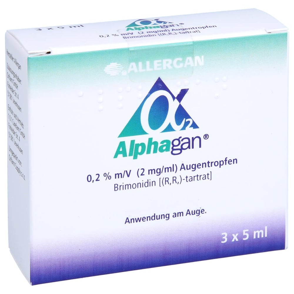 Alphagan 0,2 % m/V (2 mg/ml)