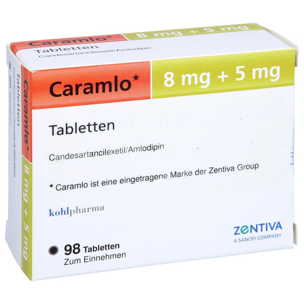 Caramlo 8 mg/5 mg
