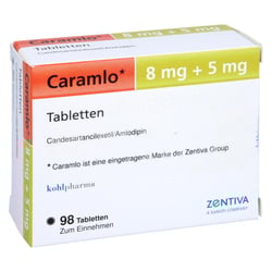 Caramlo 8 mg/5 mg