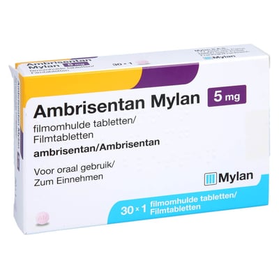 Ambrisentan Mylan 5 mg Filmtabletten