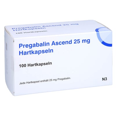 Pregabalin Ascend 25 mg