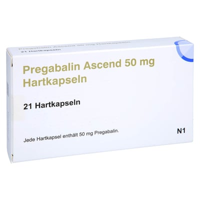 Pregabalin Ascend 50 mg