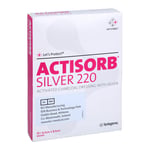 Actisorb 220 Sil 6,5x9,5 cm Produktbild 1
