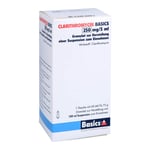 Clarithromycin Basics 250 mg/5 ml Granulat zur Herstellung einer Suspension zum Einnehmen Produktbild 1