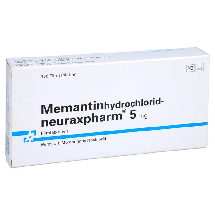 MEMANTIN-HCL NEURAX 5 MG