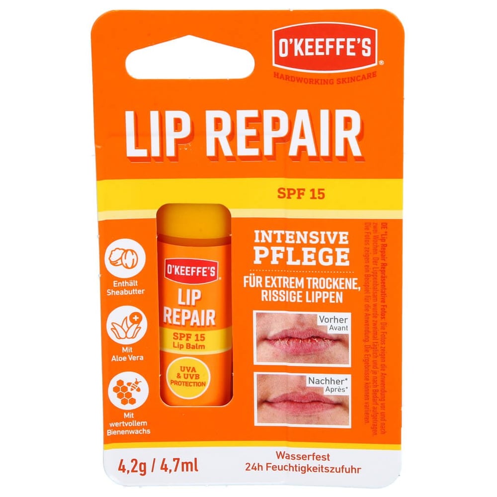 Okeeffes Lip Repair Lsf 15