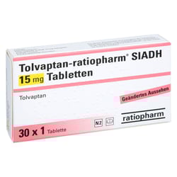 Tolvaptan-ratiopharm SIADH 15 mg