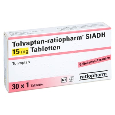 Tolvaptan-ratiopharm SIADH 15 mg