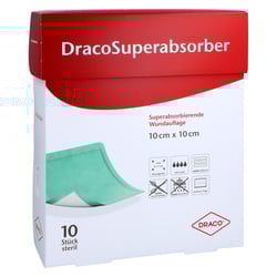 Dracosuperabsorber 10x10 cm Wundauflage