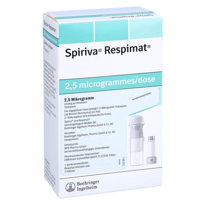 Spiriva Respimat 2,5 Mikrogramm wiederverwendbar