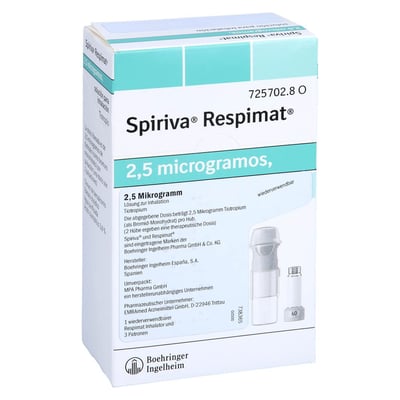 Spiriva Respimat 2,5 Mikrogramm wiederverwendbar
