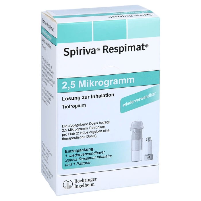 Spiriva Respimat 2,5 Mikrogramm wiederverwendbar