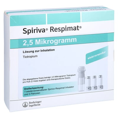 Spiriva Respimat 2,5 Mikrogramm wiederverwendbar