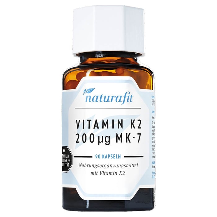 Naturafit Vitamin K2 200 g Mk-7 Kapseln