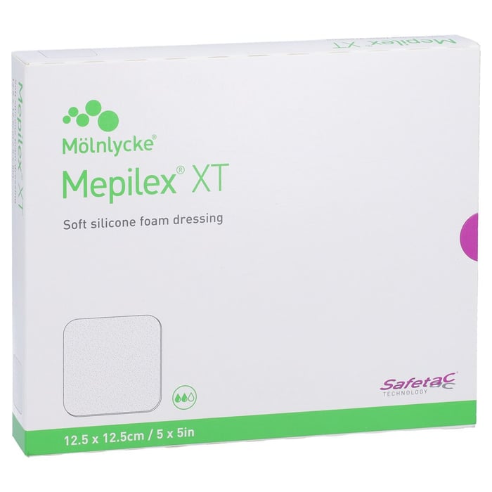 Mepilex Xt 12,5x12,5 cm Schaumverband