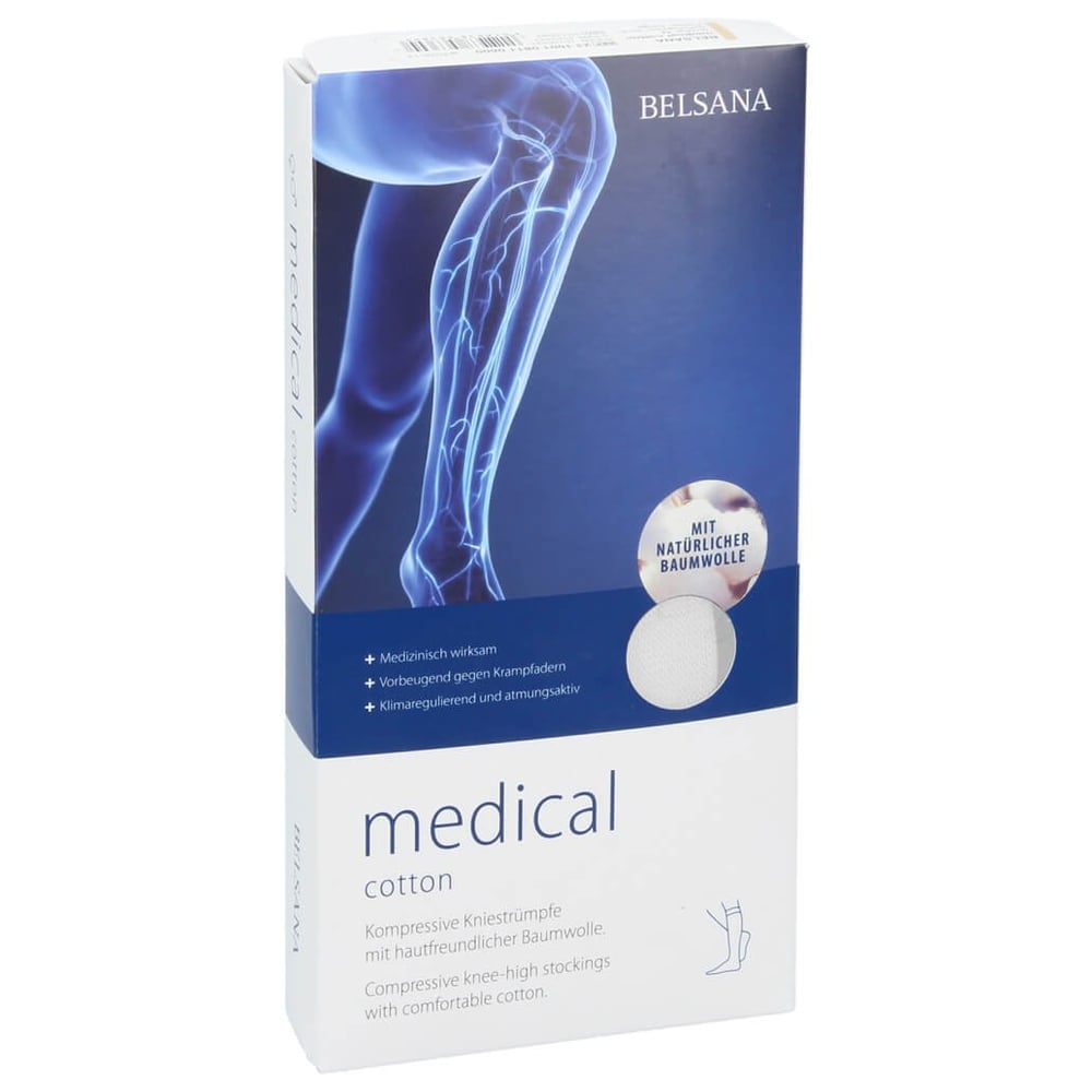 Belsana med cotton Ad Gr.M Gr.39-41 weiß