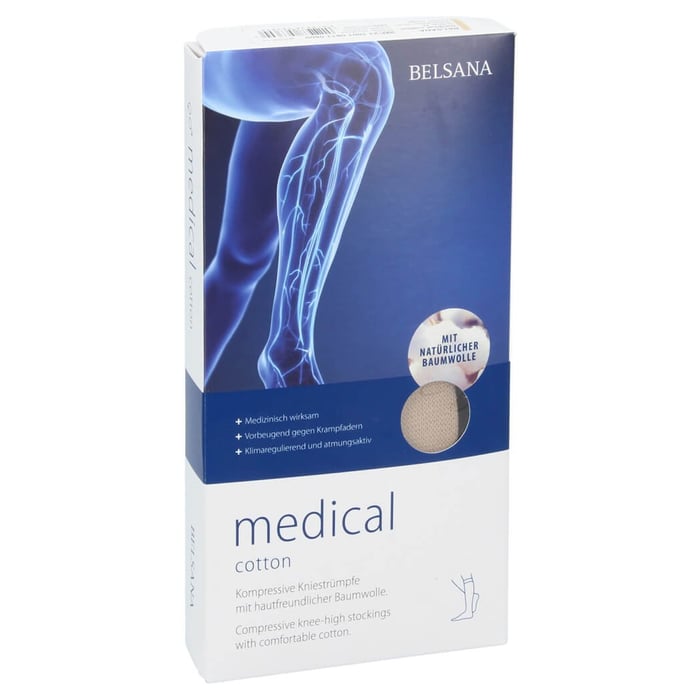 Belsana med cotton Ad Gr.M Gr.36-38 beige