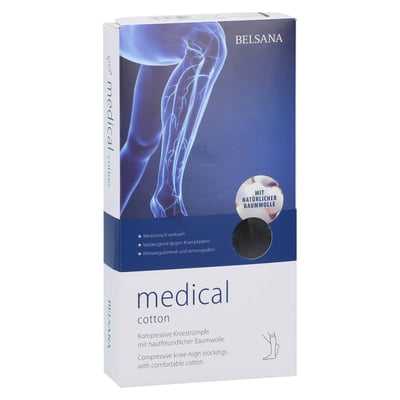 Belsana med cotton Ad Gr.M Gr.42-44 schwarz