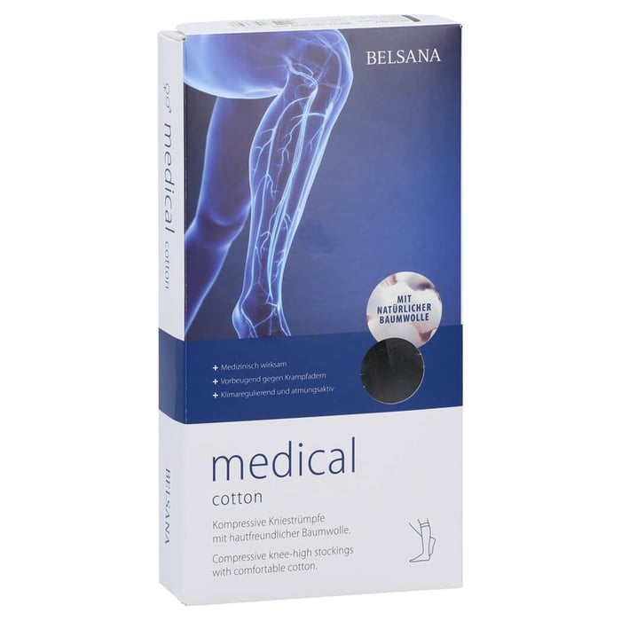 Belsana med cotton Ad Gr.M Gr.42-44 schwarz