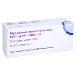 Mycophenolatmofetil Ascend 500 mg