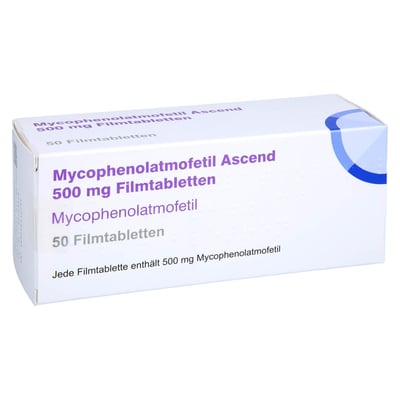 Mycophenolatmofetil Ascend 500 mg