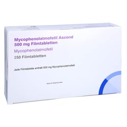 Mycophenolatmofetil Ascend 500 mg