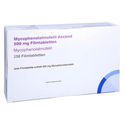 Mycophenolatmofetil Ascend 500 mg