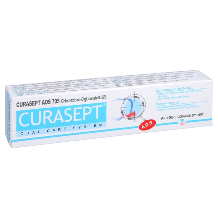 Curasept Zahnpasta 0,05% Chx Ads 705