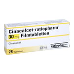 Cinacalcet-ratiopharm 30 mg Filmtabletten Produktbild 1