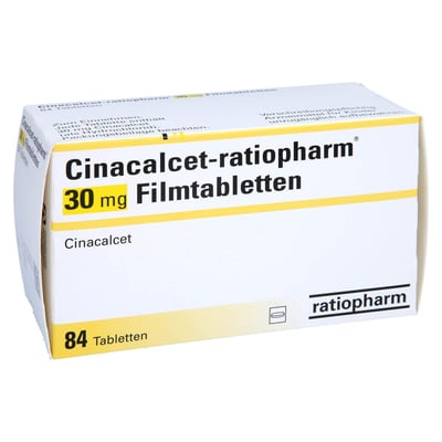 Cinacalcet-ratiopharm 30 mg Filmtabletten Produktbild 1