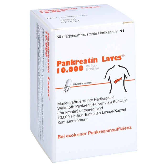 Pankreatin Laves 10000 Ph.Eur.-Einheiten