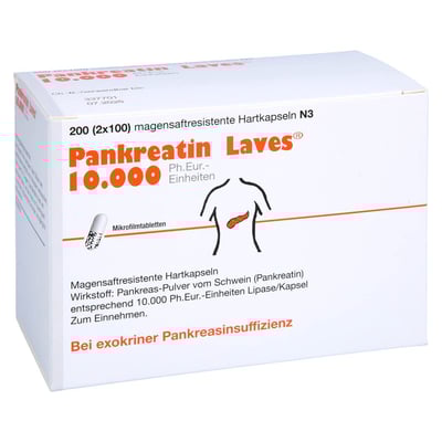 Pankreatin Laves 10000 Ph.Eur.-Einheiten